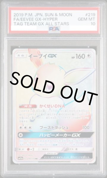 画像1: 【PSA10】イーブイGX【HR】{219/173}【鑑定品】 (1)